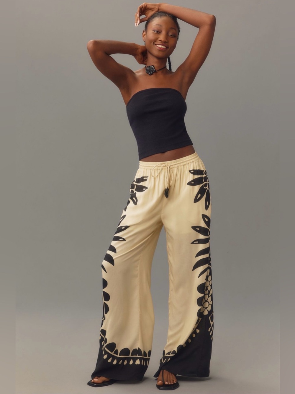 Farm Rio x Anthropologie Martina Pull-On Pants - Picture 2 of 13